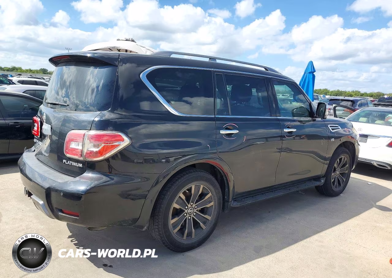 2019 Nissan Armada Platinum VIN:JN8AY2NF1K9350715 - 3