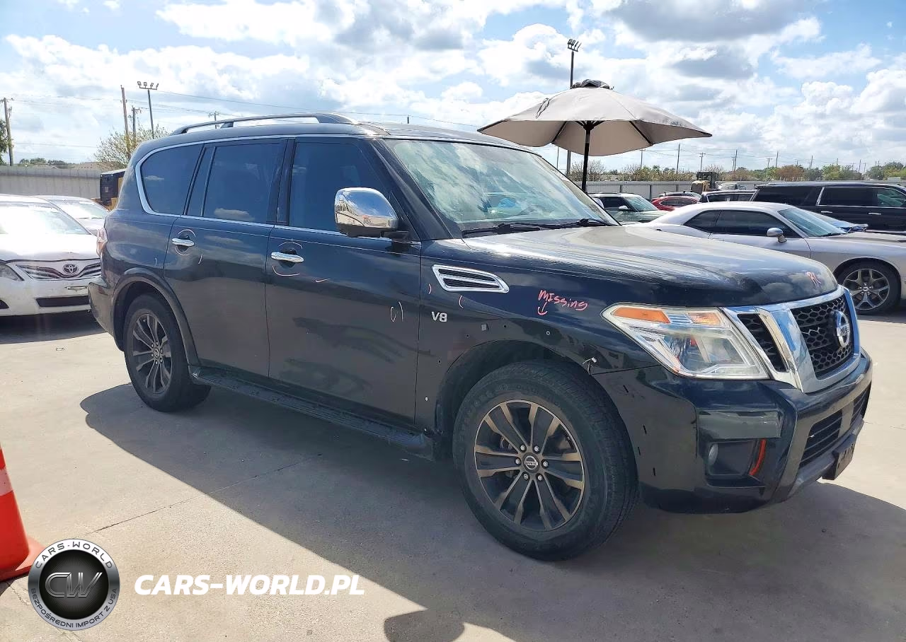 2019 Nissan Armada Platinum VIN:JN8AY2NF1K9350715 - 4