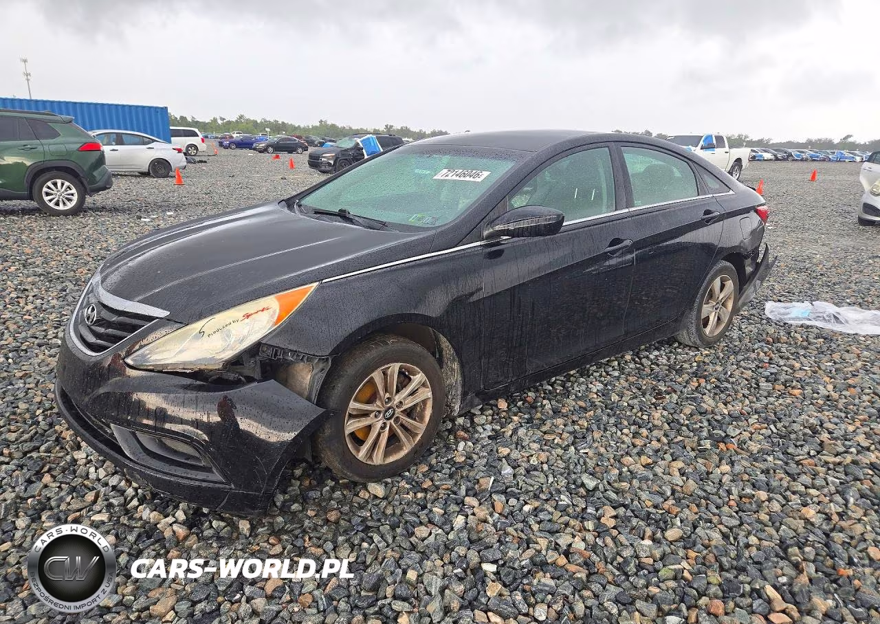 2013 Hyundai Sonata Gls VIN:5NPEB4AC6DH759812 - 1