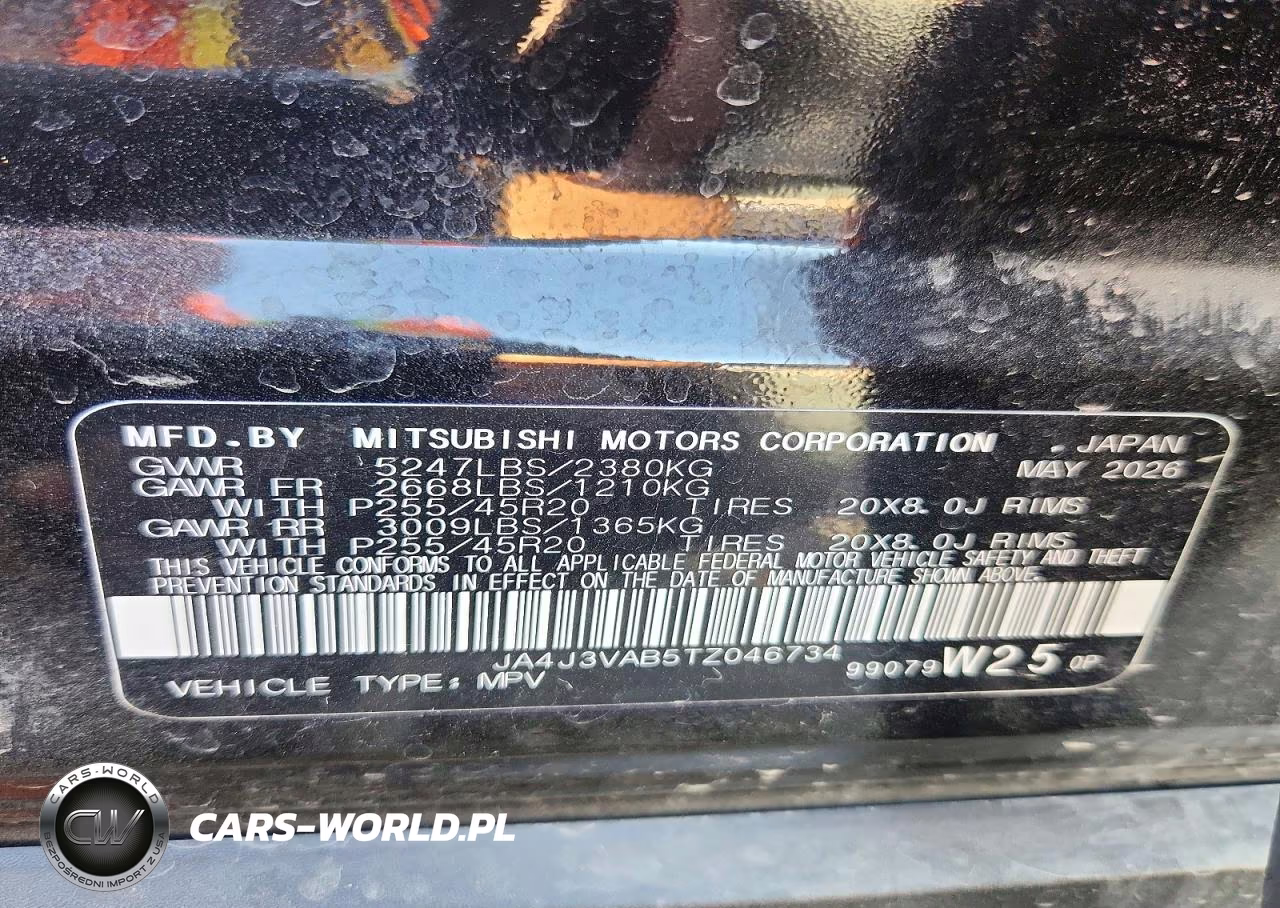 2026 Mitsubishi Outlander Se VIN:JA4J3VAB5TZ046734 - 13