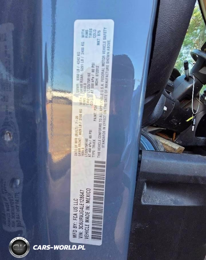 2020 Ram Promaster 3500 Delivery Van VIN:3C6URVJG4LE128647 - 10