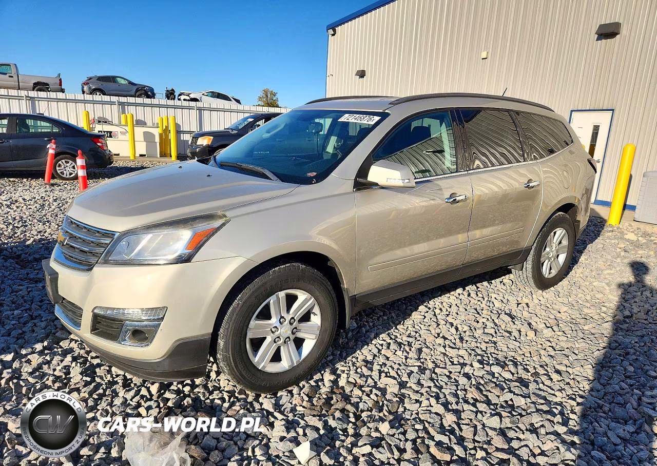 2014 Chevrolet Traverse Lt VIN:1GNKRGKD6EJ110115 - 1