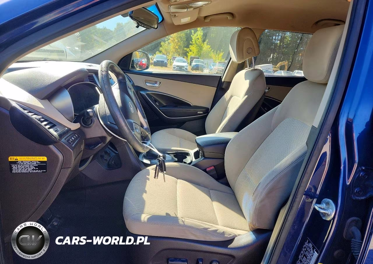 2017 Hyundai Santa Fe Se VIN:KM8SMDHF1HU177296 - 7