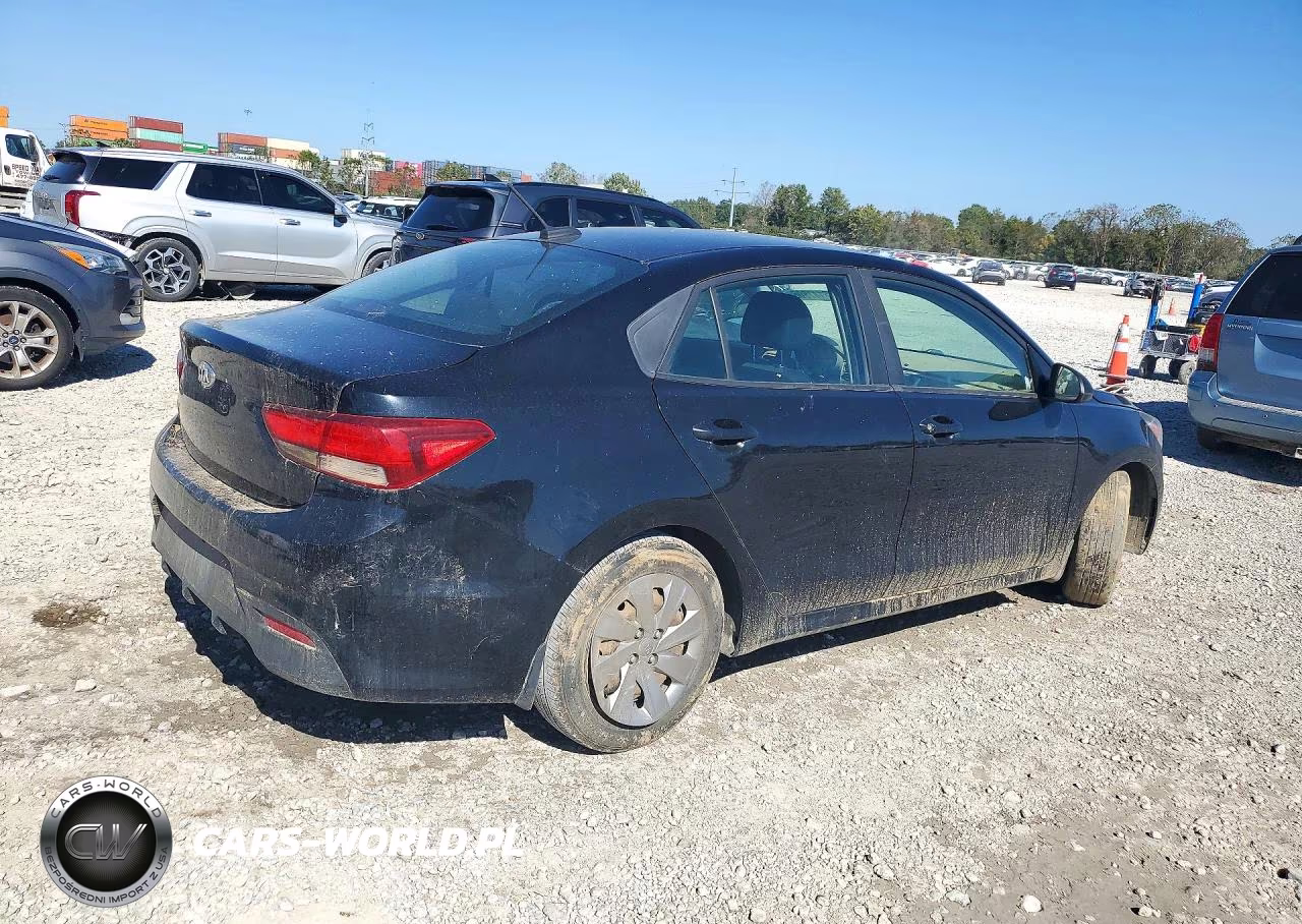 2018 Kia Rio Lx VIN:3KPA24AB0JE072704 - 3