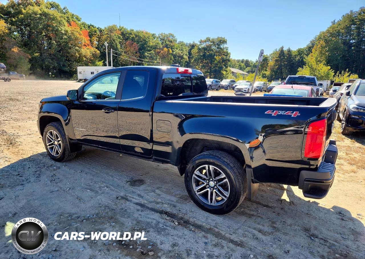 2019 Chevrolet Colorado Lt VIN:1GCHTCEA7K1118721 - 2