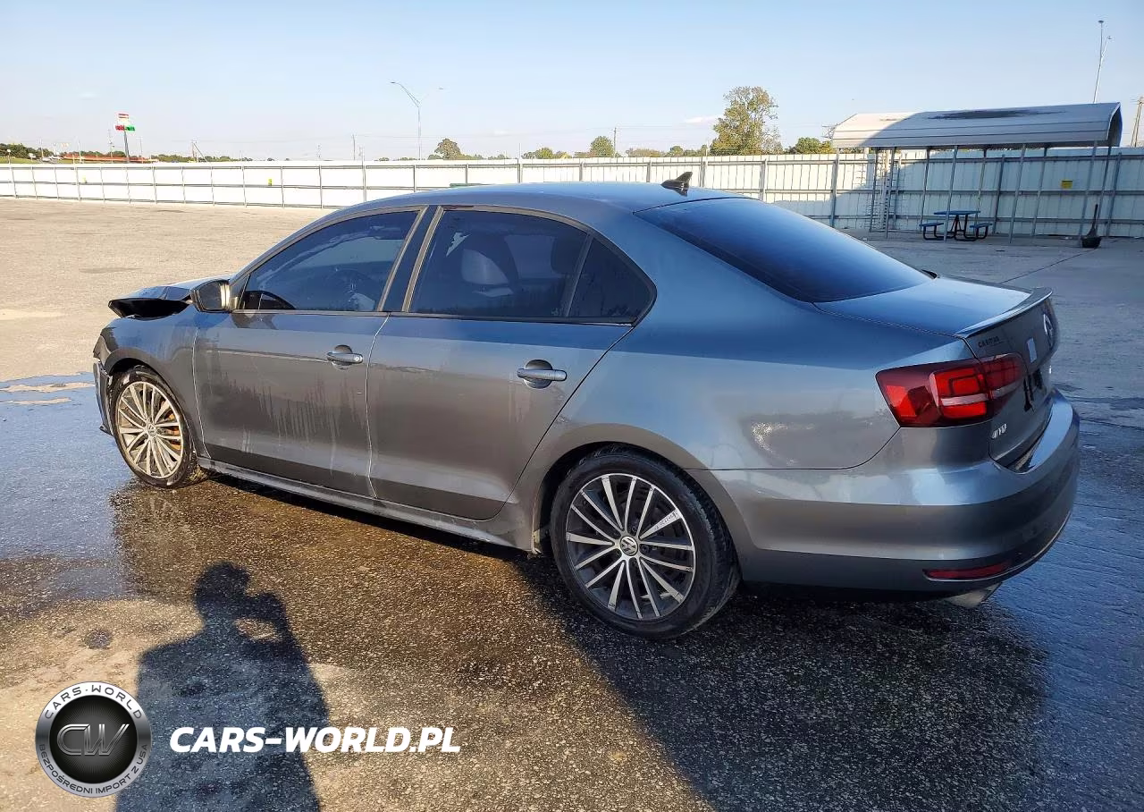 2016 Volkswagen Jetta Sport VIN:3VWD17AJ3GM227878 - 2