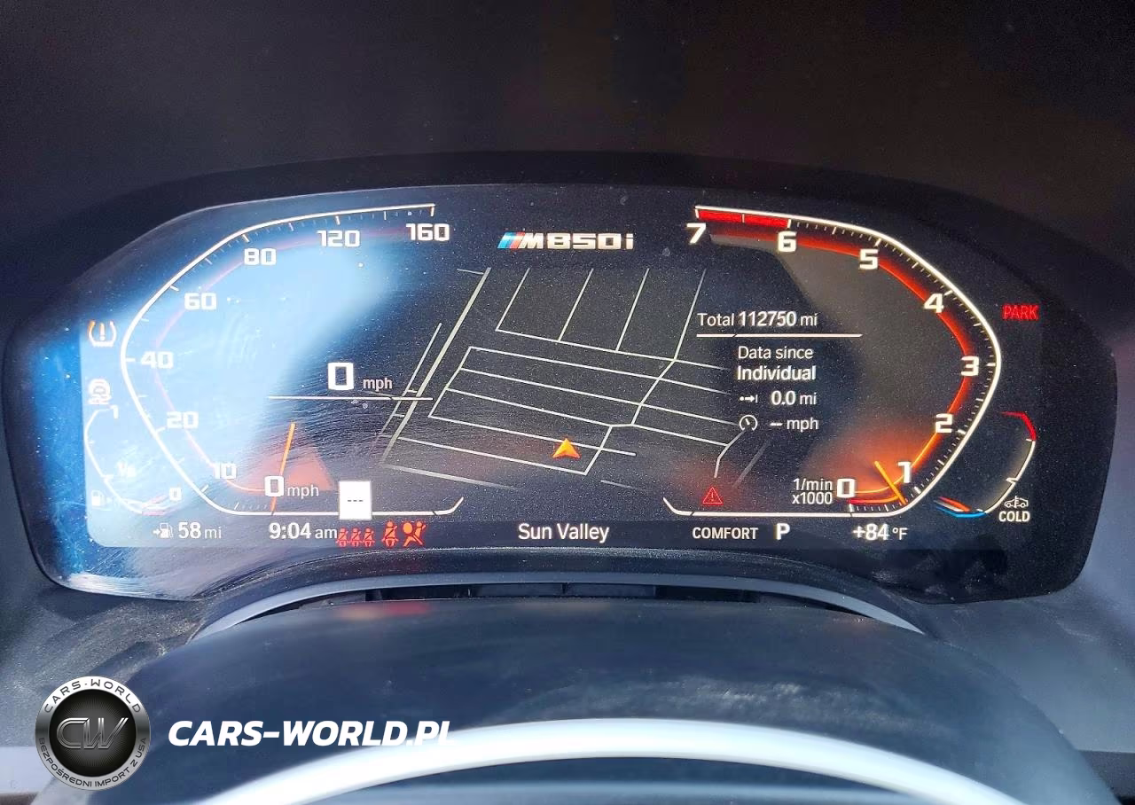 2021 BMW M850Xi VIN:WBAGV8C00MCF81417 - 9