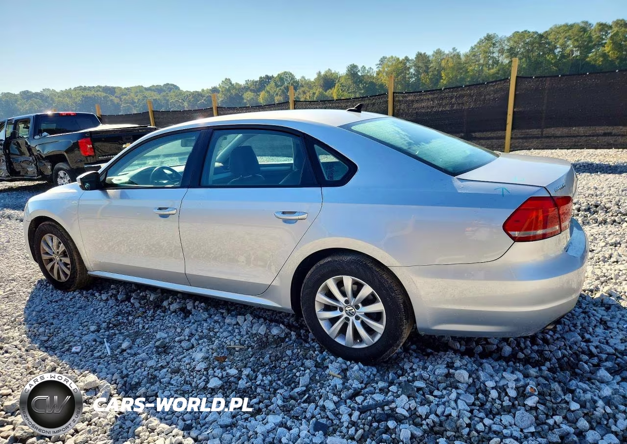 2015 Volkswagen Passat S VIN:1VWAT7A32FC074523 - 2