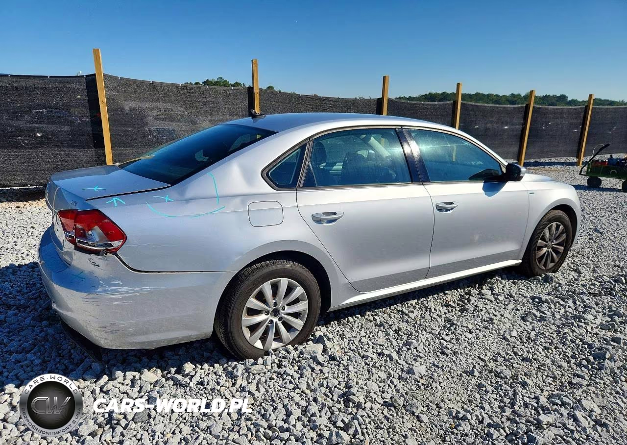 2015 Volkswagen Passat S VIN:1VWAT7A32FC074523 - 3