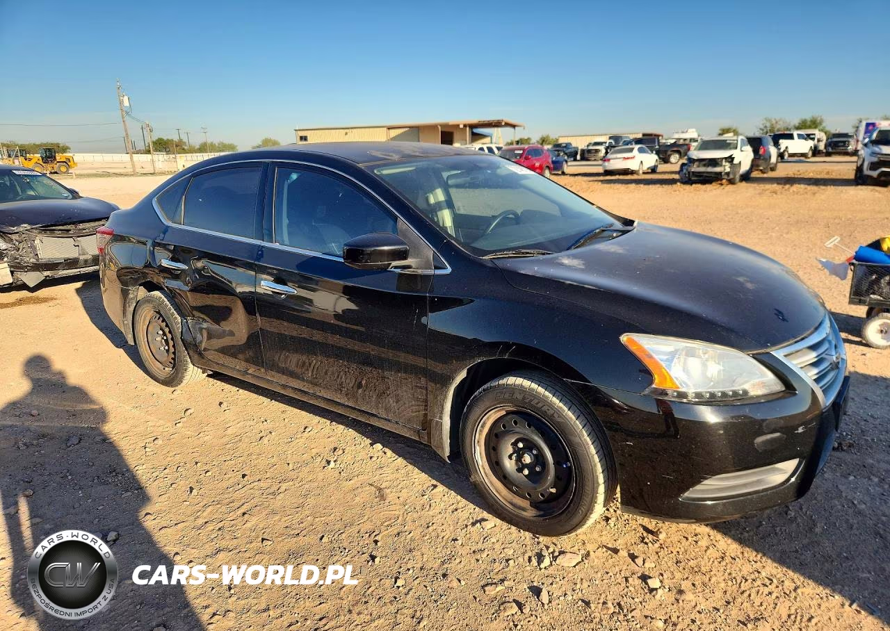 2015 Nissan Sentra S VIN:3N1AB7AP0FY373432 - 4