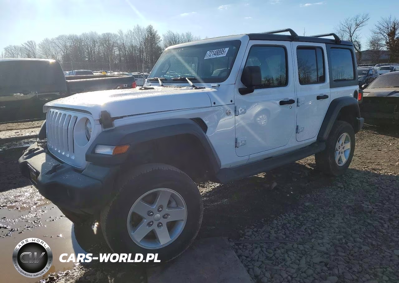 2019 Jeep Wrangler Unlimited Sport VIN:1C4HJXDGXKW644136 - 1