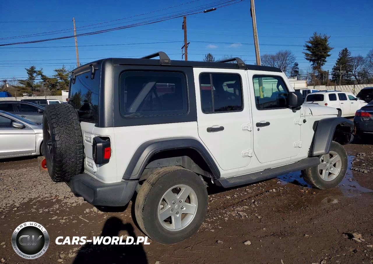 2019 Jeep Wrangler Unlimited Sport VIN:1C4HJXDGXKW644136 - 3