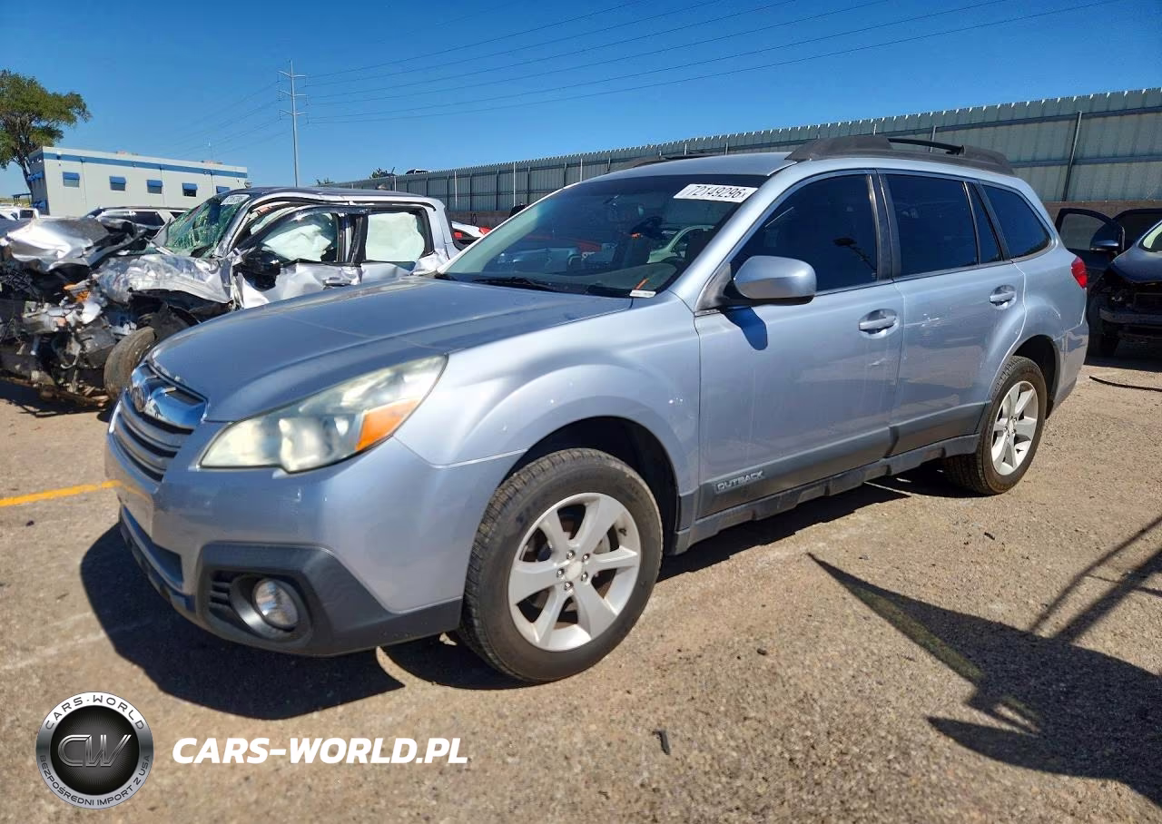 2014 Subaru Outback 2.5I Premium VIN:4S4BRBCCXE3281242 - 1