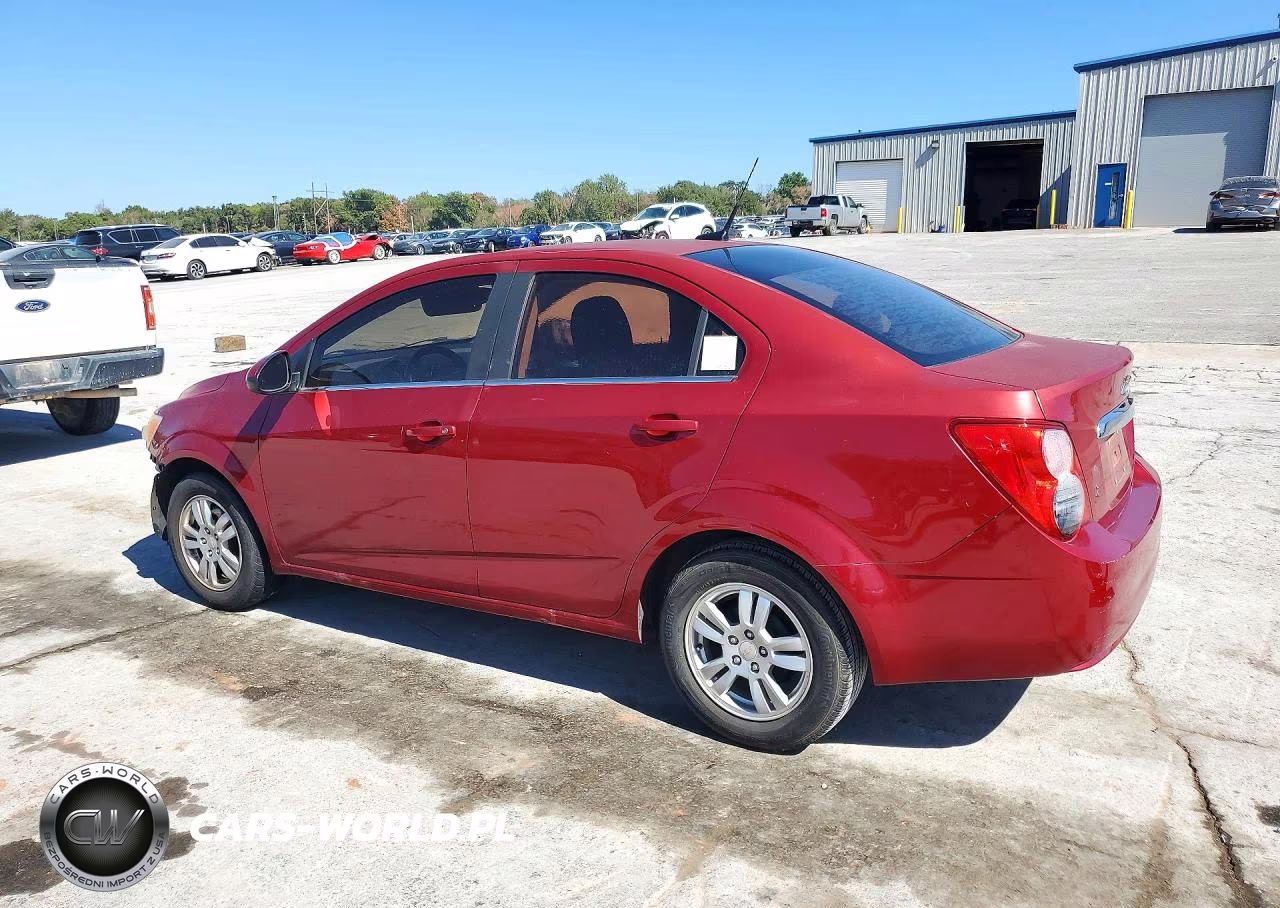 2013 Chevrolet Sonic Lt VIN:1G1JC5SB2D4114662 - 2