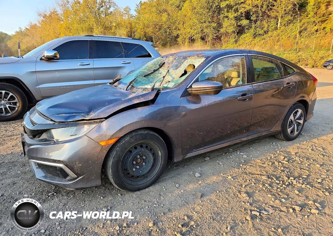 2019 Honda Civic Lx VIN:2HGFC2F64KH524888 - 1