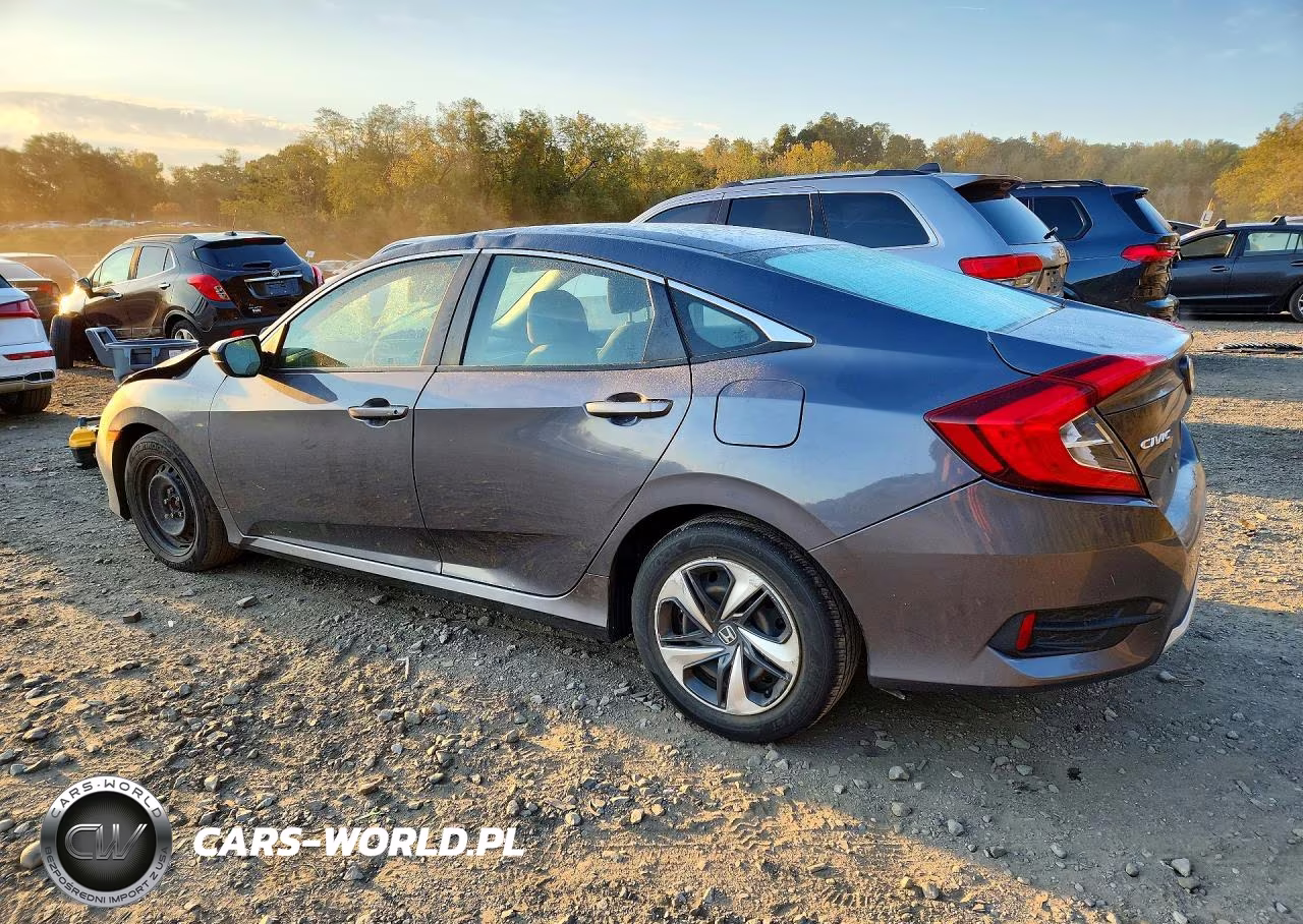 2019 Honda Civic Lx VIN:2HGFC2F64KH524888 - 2