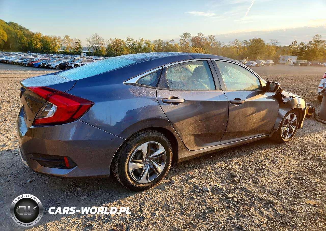 2019 Honda Civic Lx VIN:2HGFC2F64KH524888 - 3