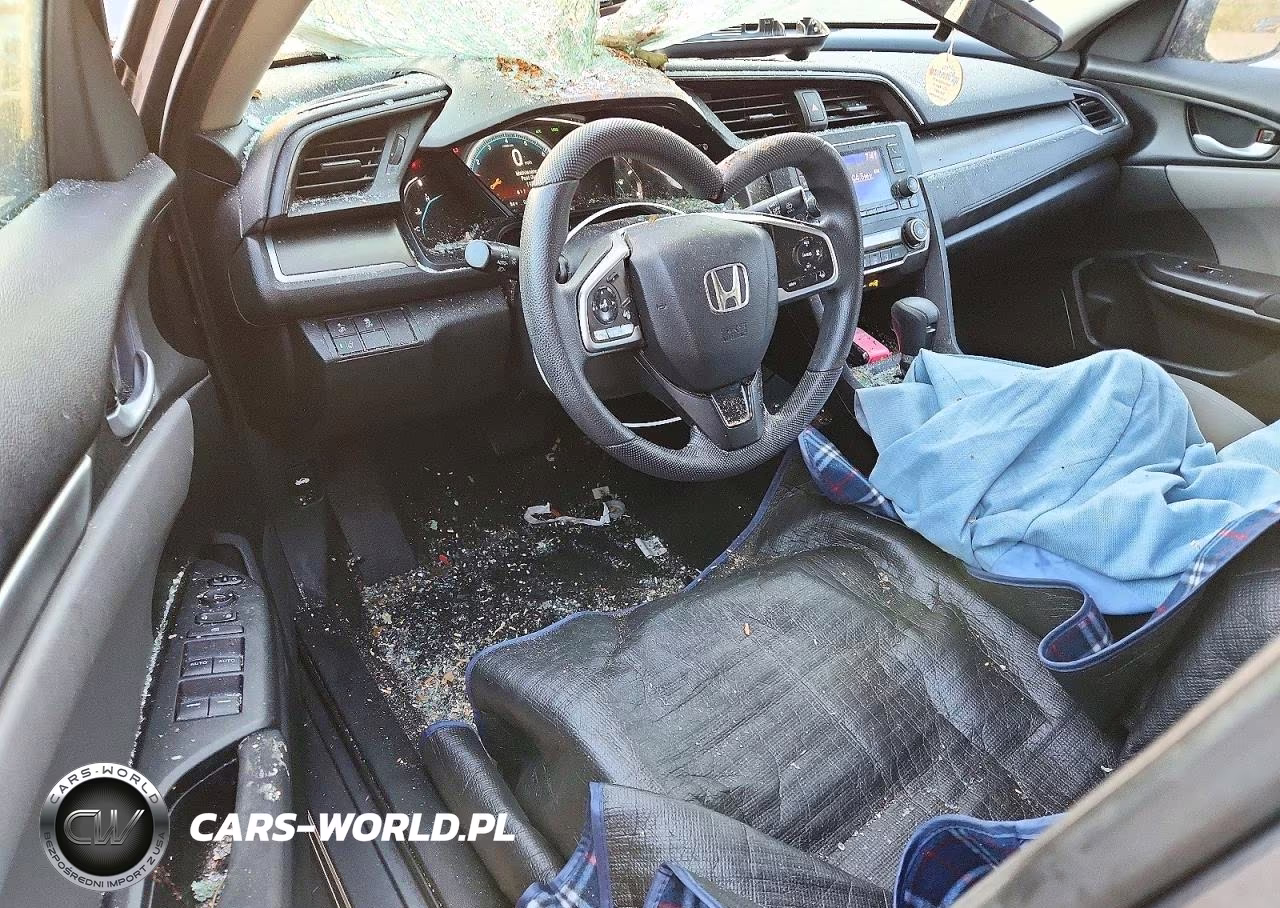 2019 Honda Civic Lx VIN:2HGFC2F64KH524888 - 8