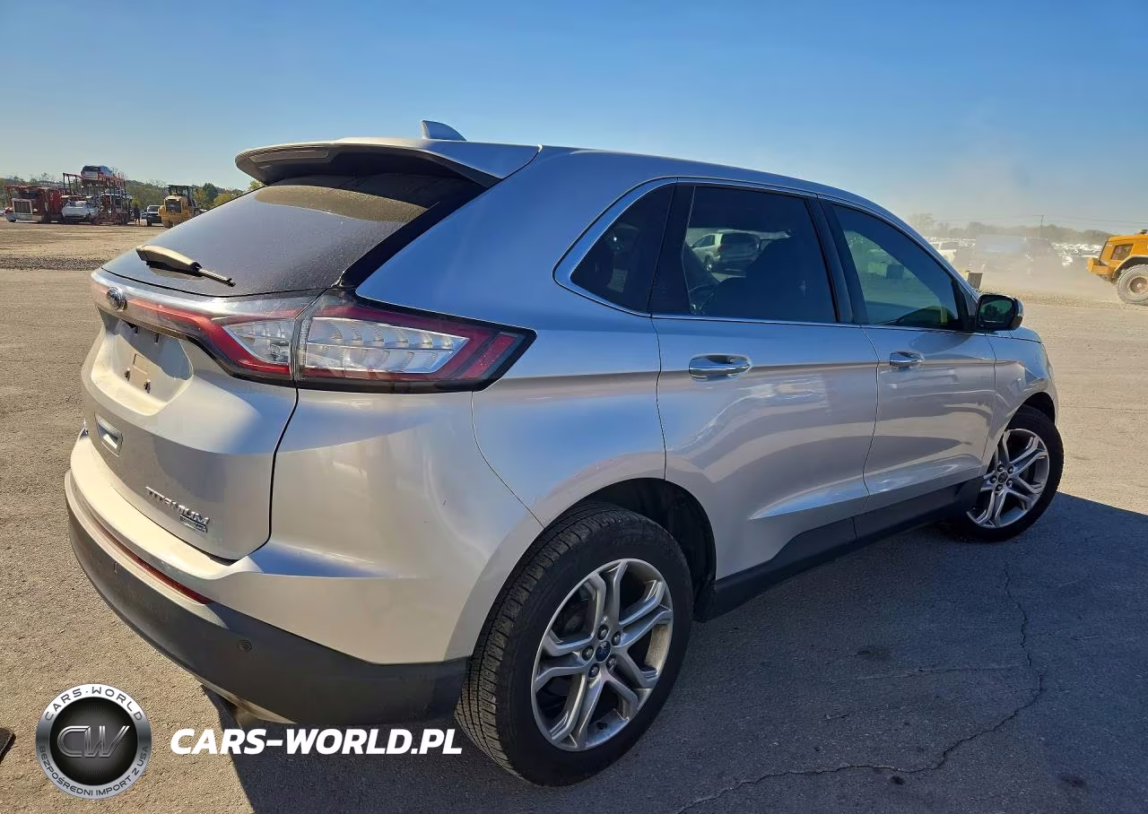 2017 Ford Edge Titanium VIN:2FMPK4K93HBB98235 - 3