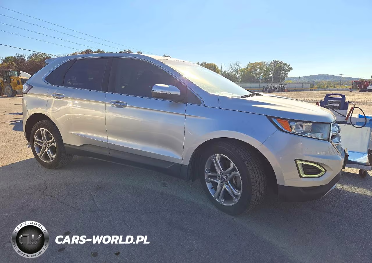 2017 Ford Edge Titanium VIN:2FMPK4K93HBB98235 - 4