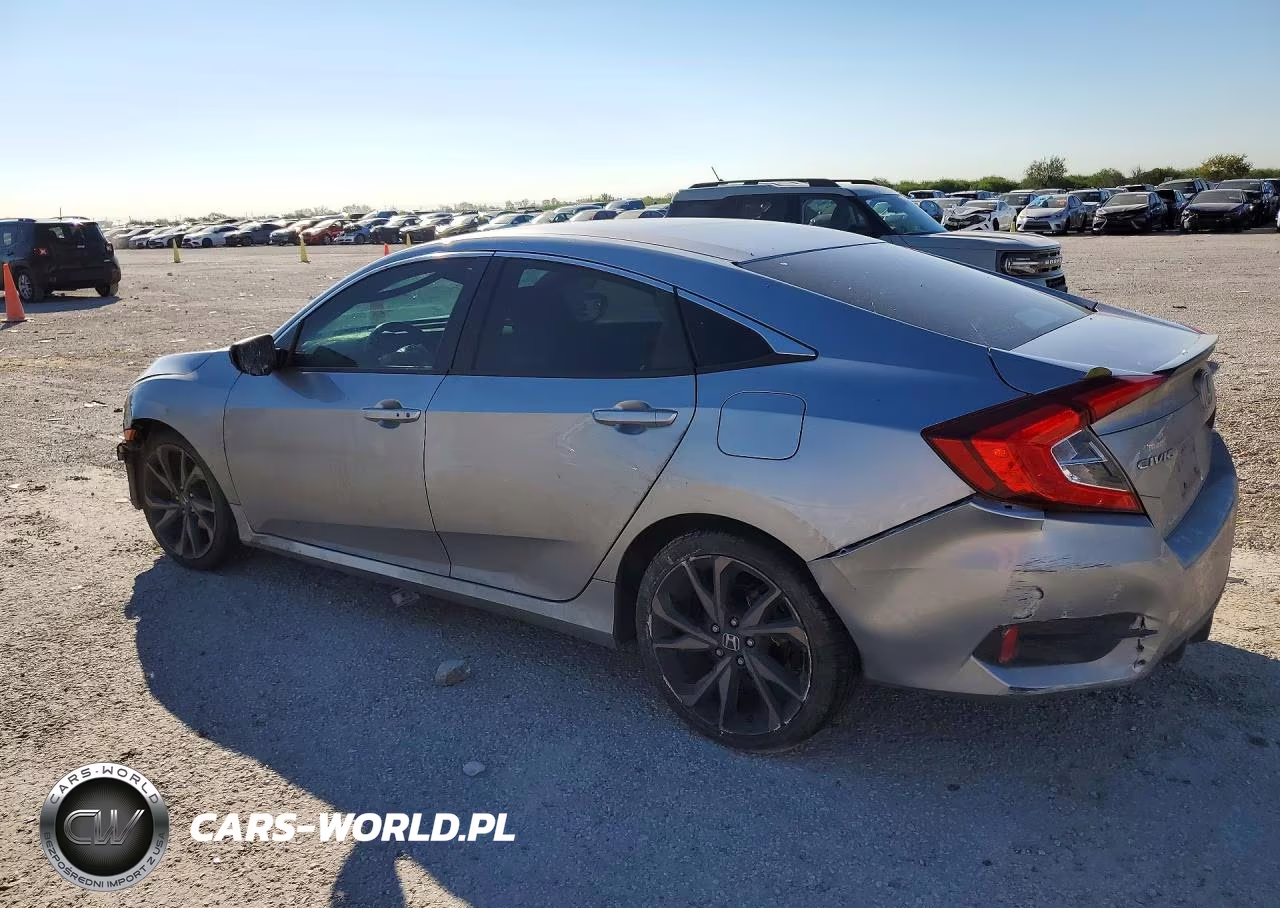 2019 Honda Civic Sport VIN:19XFC2F80KE041622 - 2