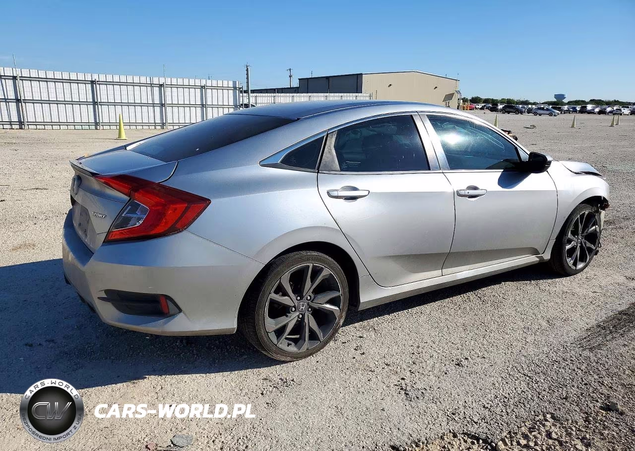 2019 Honda Civic Sport VIN:19XFC2F80KE041622 - 3