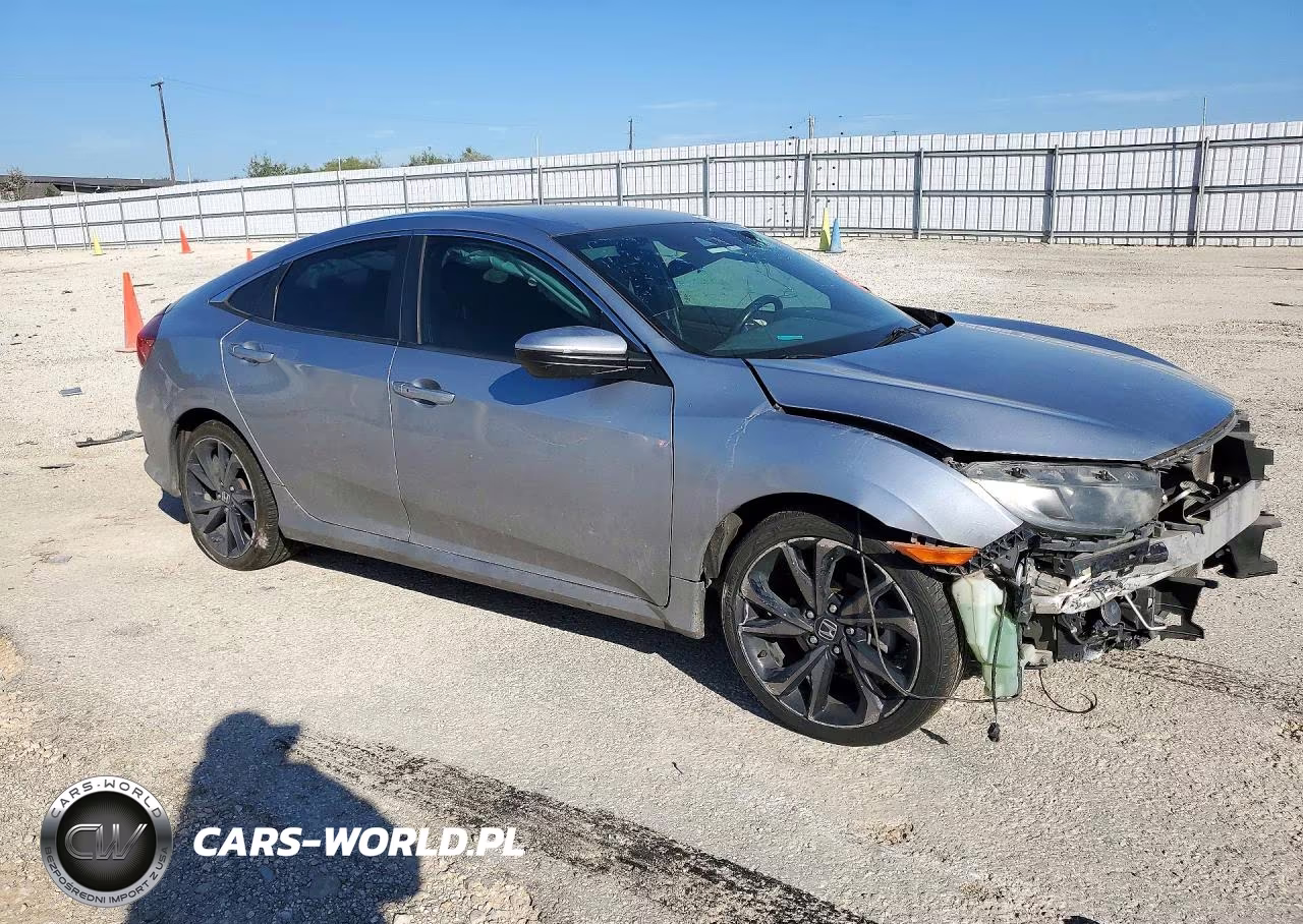 2019 Honda Civic Sport VIN:19XFC2F80KE041622 - 4