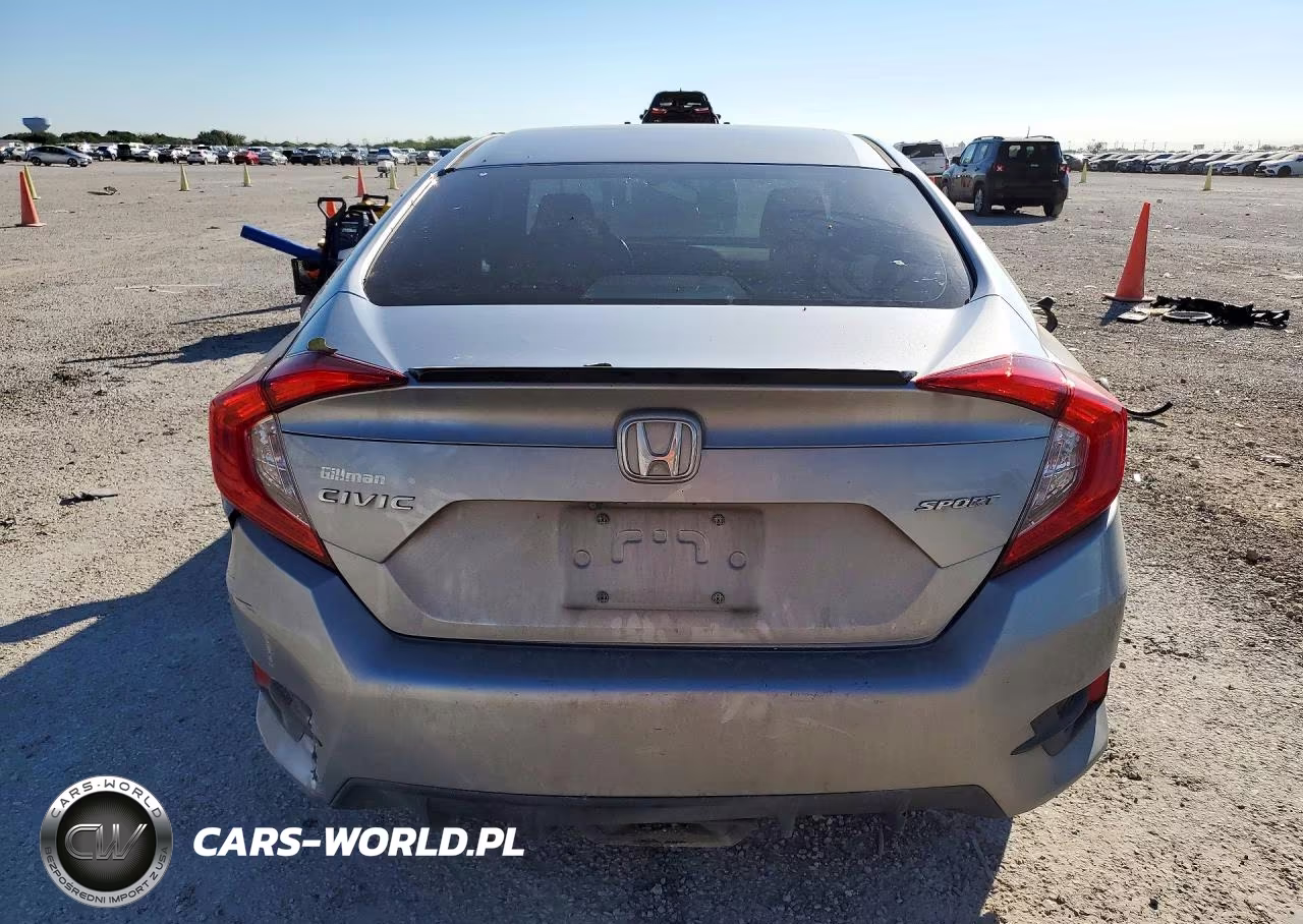 2019 Honda Civic Sport VIN:19XFC2F80KE041622 - 6