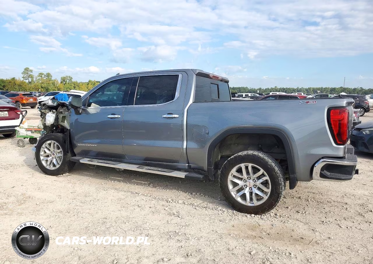 2021 GMC Sierra K1500 Slt VIN:3GTU9DET7MG211182 - 2