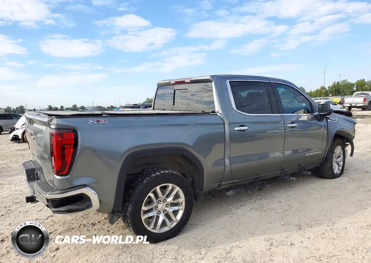 2021 GMC Sierra K1500 Slt VIN:3GTU9DET7MG211182 - 3