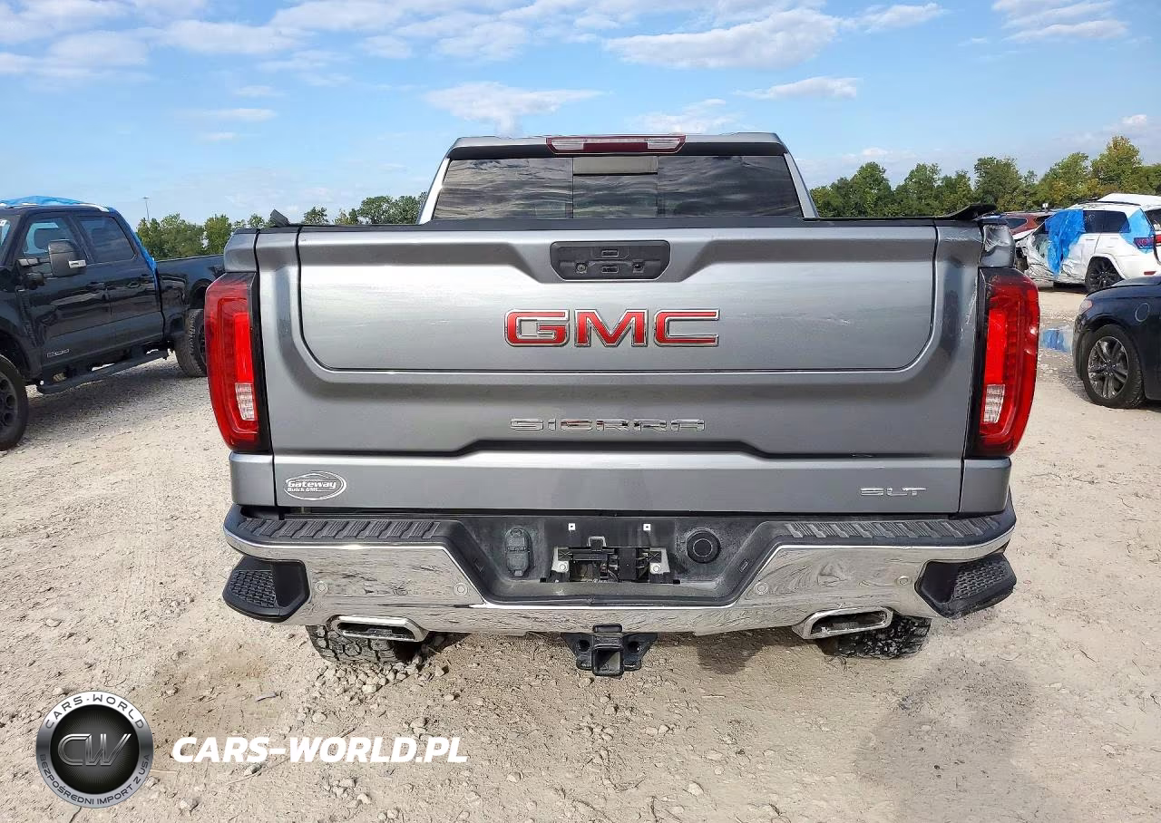 2021 GMC Sierra K1500 Slt VIN:3GTU9DET7MG211182 - 6