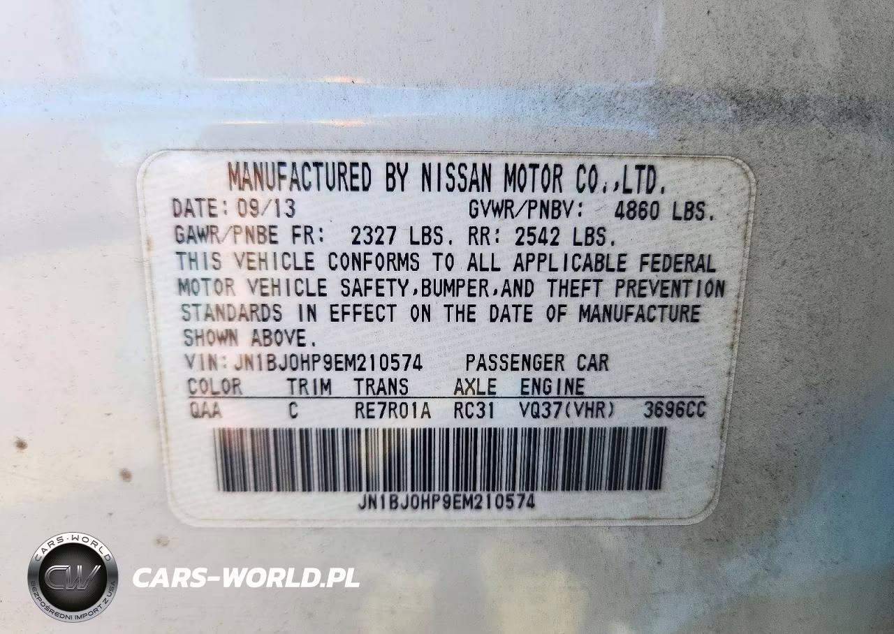 2014 Infiniti Qx50 Journey VIN:JN1BJ0HP9EM210574 - 13