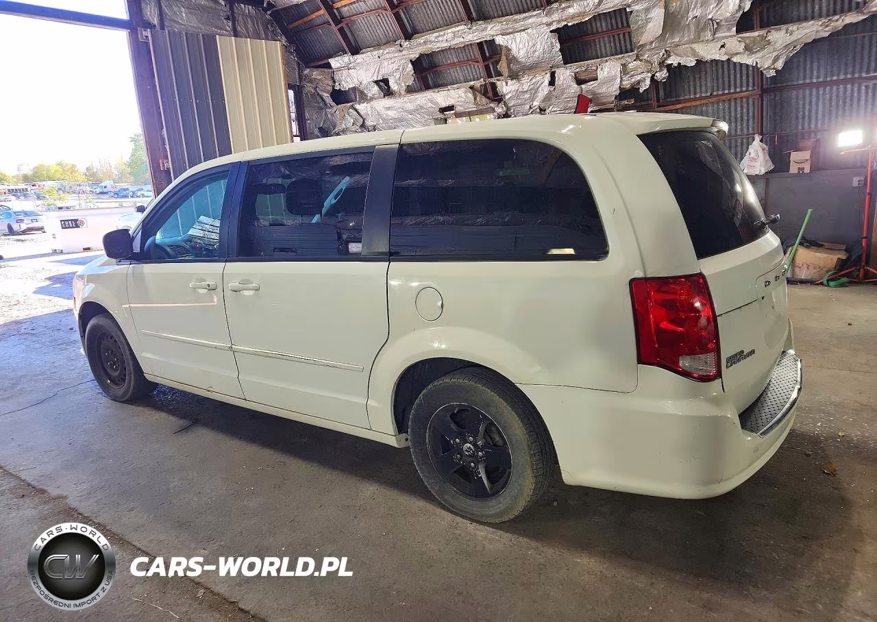 2012 Dodge Grand Caravan Se VIN:2C4RDGBG3CR166084 - 2