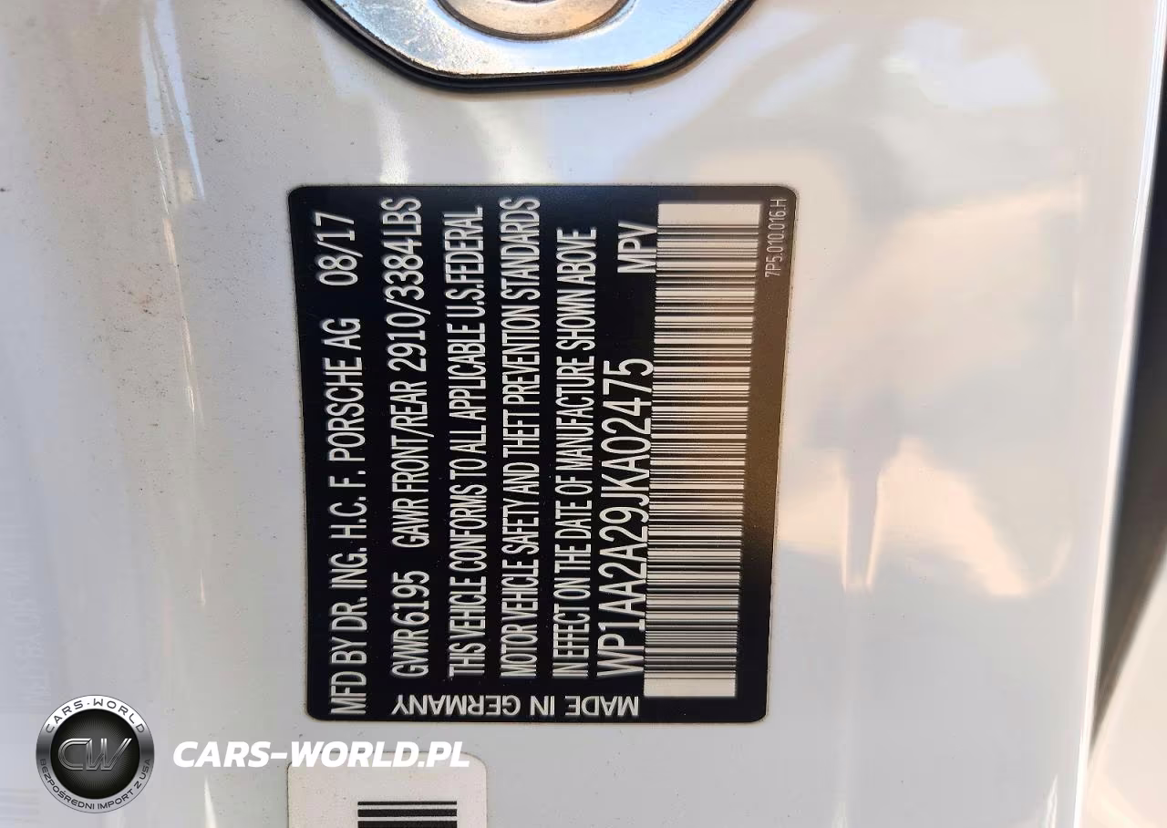 2018 Porsche Cayenne VIN:WP1AA2A29JKA02475 - 13