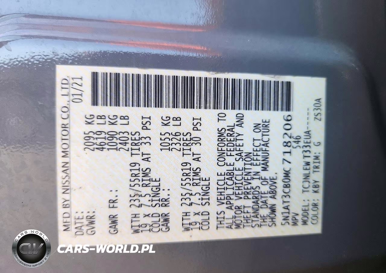 2021 Nissan Rogue Sl VIN:5N1AT3CB0MC718206 - 14