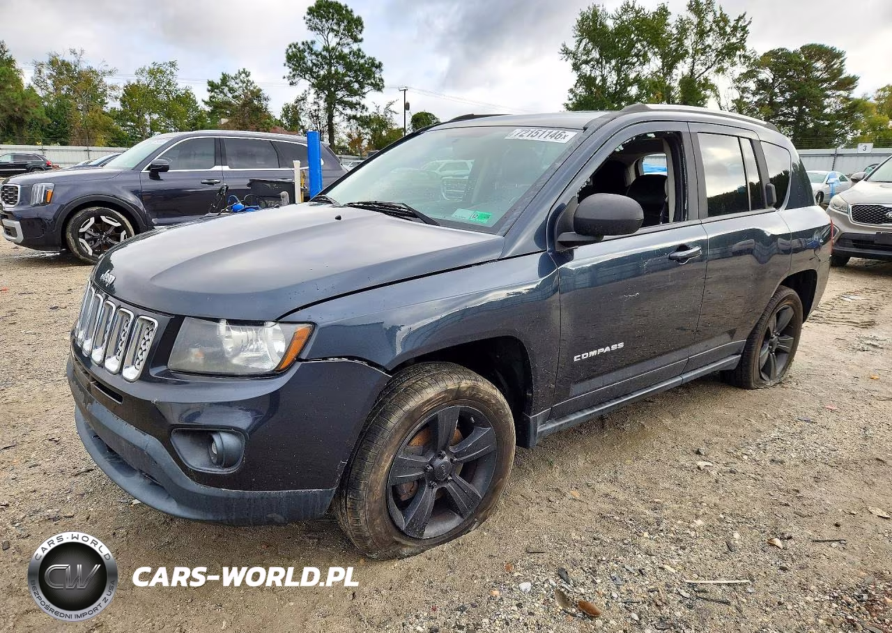 2014 Jeep Compass Latitude VIN:1C4NJDEB4ED699072 - 1
