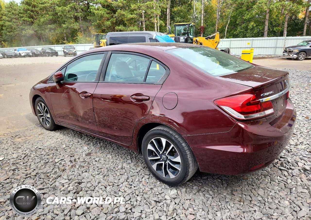 2015 Honda Civic Ex VIN:19XFB2F80FE111113 - 2