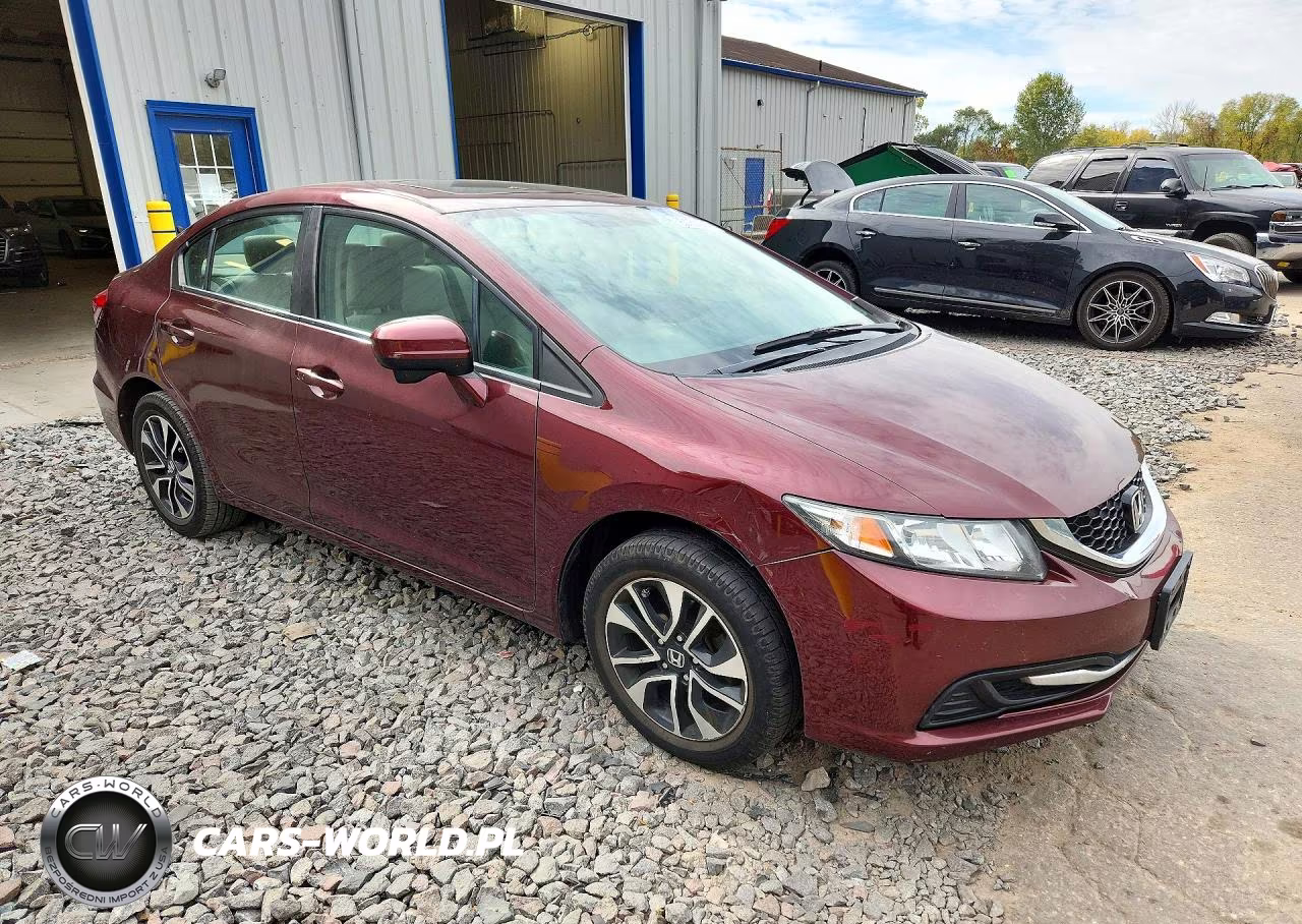 2015 Honda Civic Ex VIN:19XFB2F80FE111113 - 4