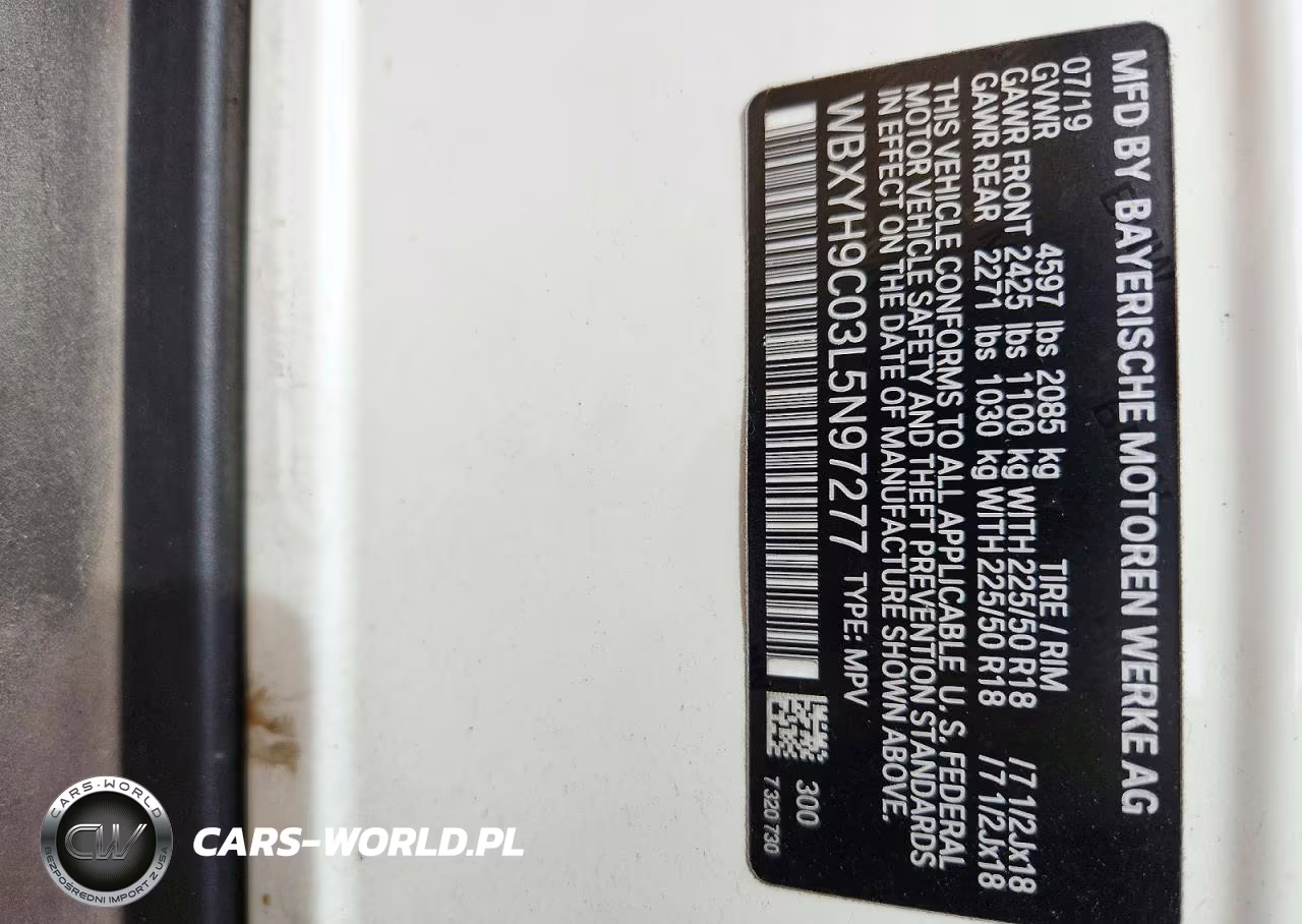 2020 BMW X2 Sdrive28I VIN:WBXYH9C03L5N97277 - 12