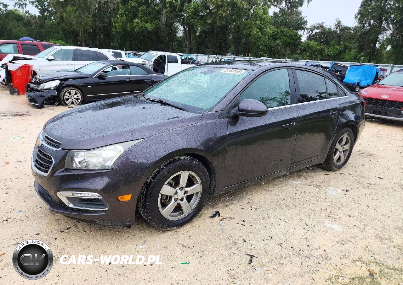 2015 Chevrolet Cruze Lt VIN:1G1PC5SB4F7297185 - 1