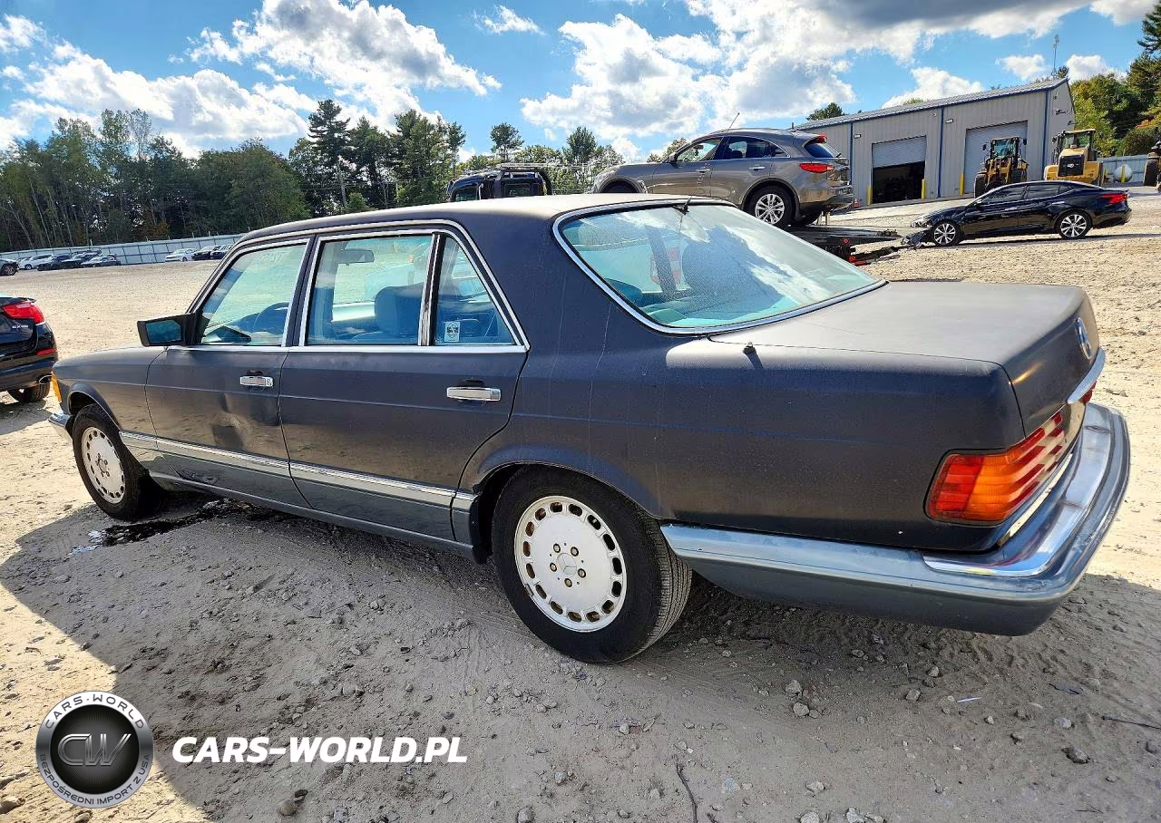 1988 Mercedes-Benz 300 Sel VIN:WDBCA25D6JA424472 - 2