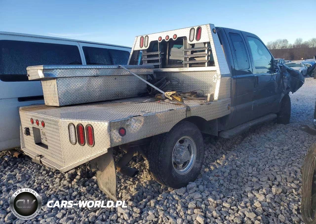 2002 Ford F250 Super Duty Flatbed Truck VIN:1FTNX21F72EC97449 - 3