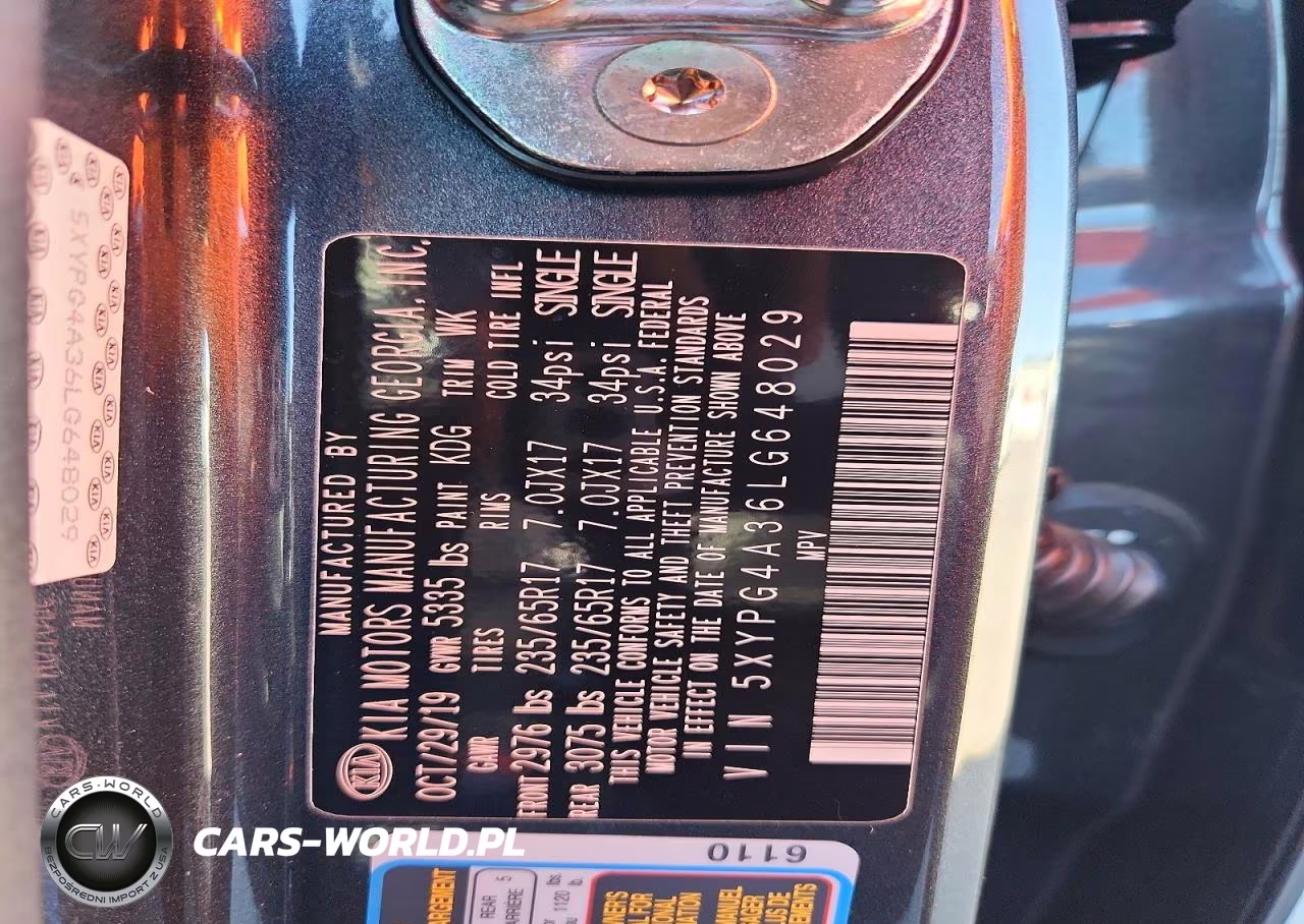 2020 Kia Sorento Lx VIN:5XYPG4A36LG648029 - 13