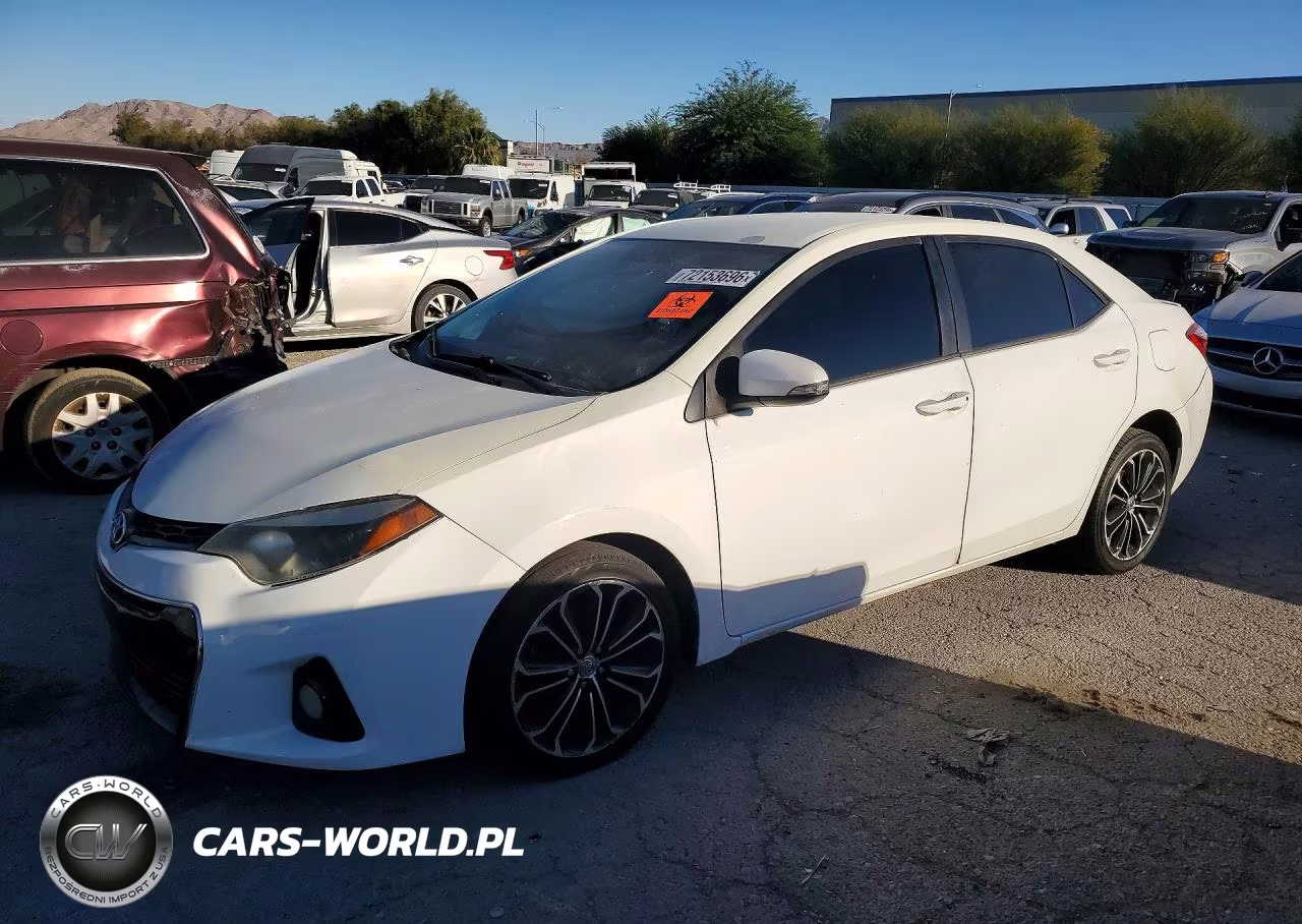 2014 Toyota Corolla S Plus