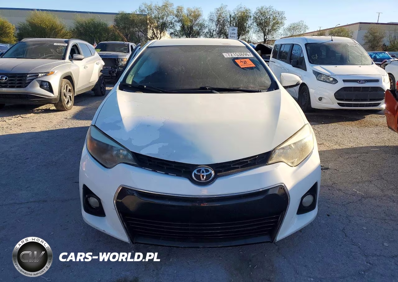 2014 Toyota Corolla S Plus VIN:5YFBURHE6EP025175 - 5