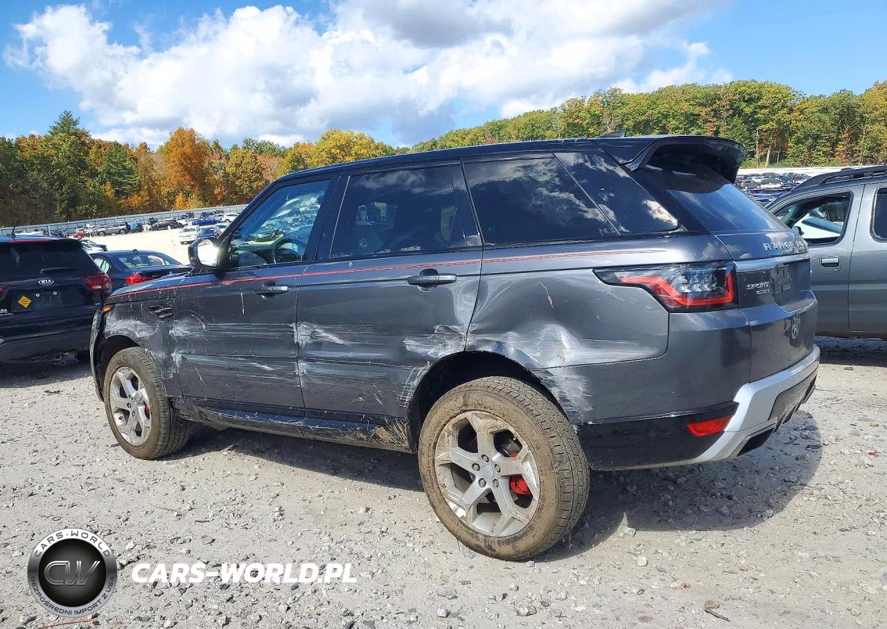 2019 Land Rover Range Rover Sport Hse VIN:SALWR2RK4KA822662 - 2