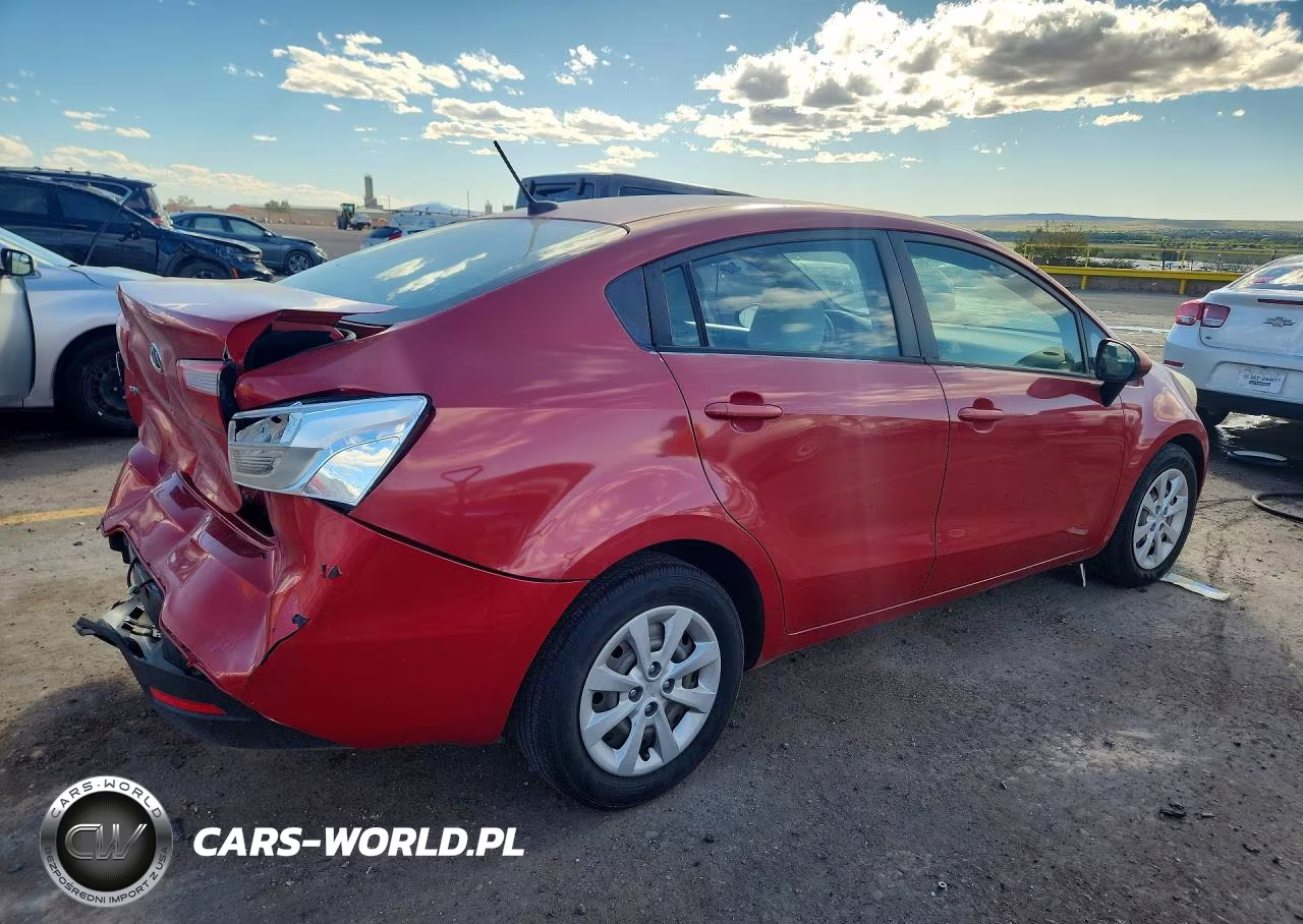 2012 Kia Rio Lx VIN:KNADM4A39C6033227 - 3