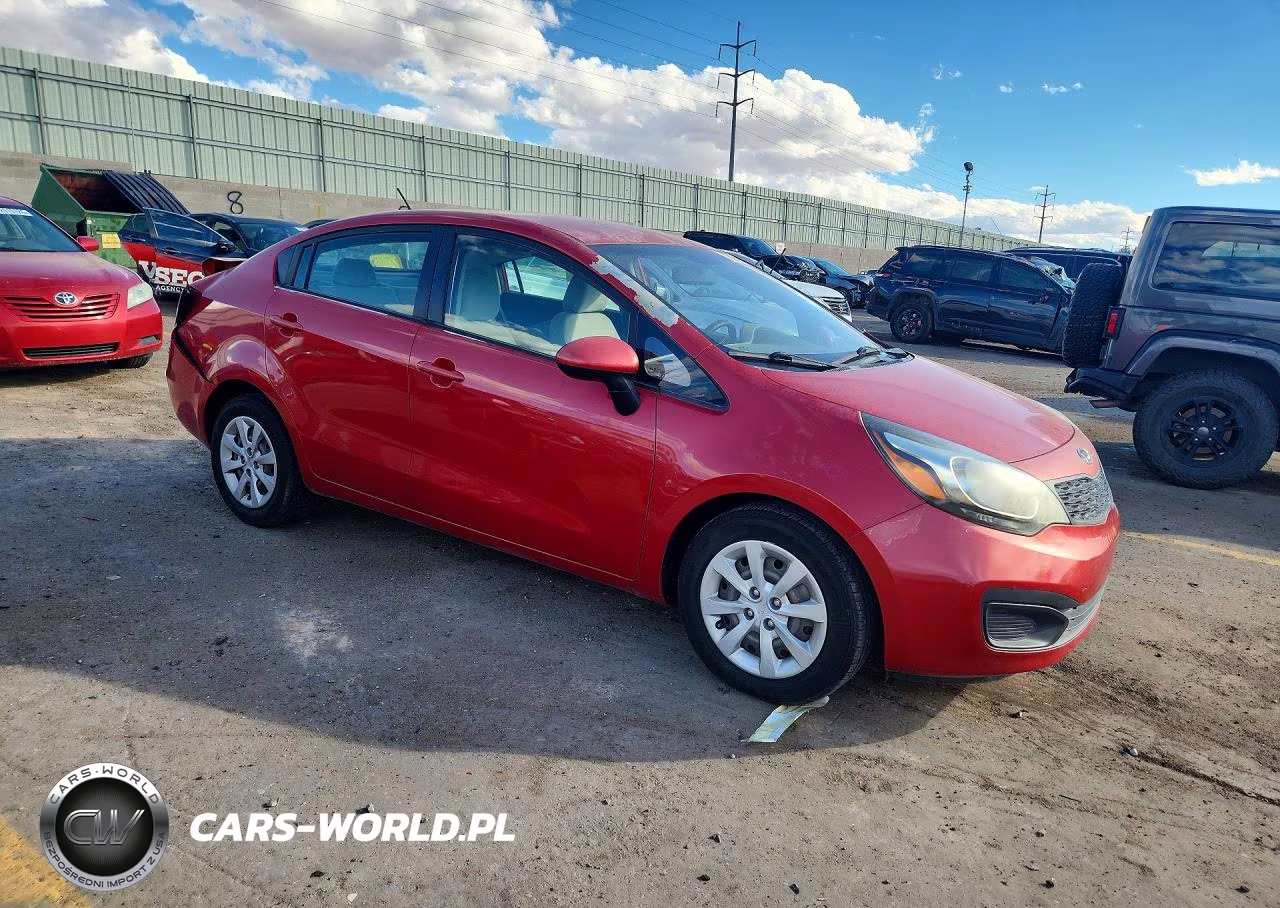 2012 Kia Rio Lx VIN:KNADM4A39C6033227 - 4