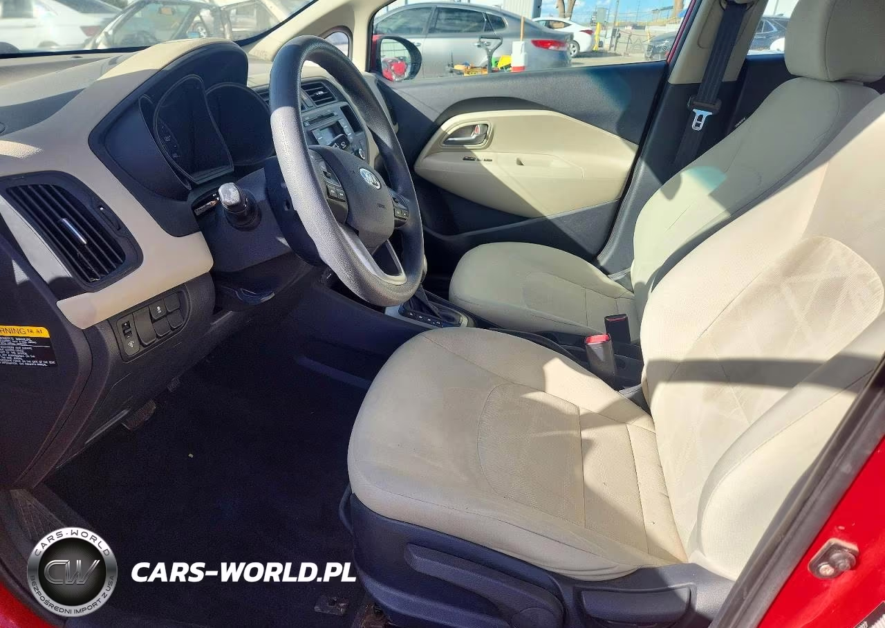 2012 Kia Rio Lx VIN:KNADM4A39C6033227 - 7