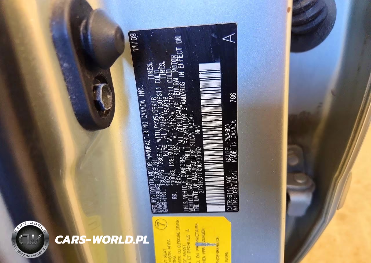 2009 Lexus Rx 350 VIN:2T2HK31UX9C133167 - 13